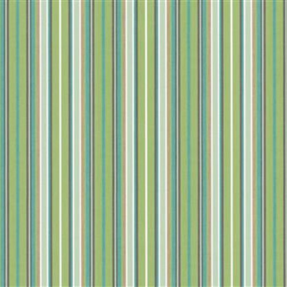 NEW Calico Brand 'Foster Surf' Fabric - 4 yards total - Picture 2 of 5